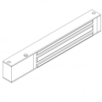 Electromagnetic superimposed lock TESA CEM300 for metallic door Andreu